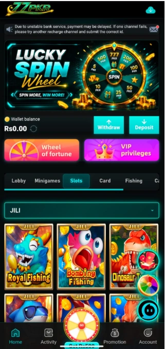 77PKR Game