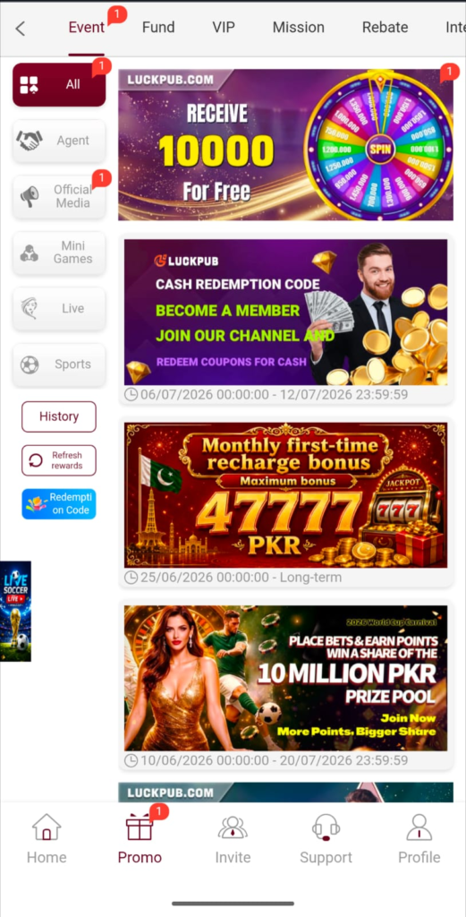 LuckPub Game