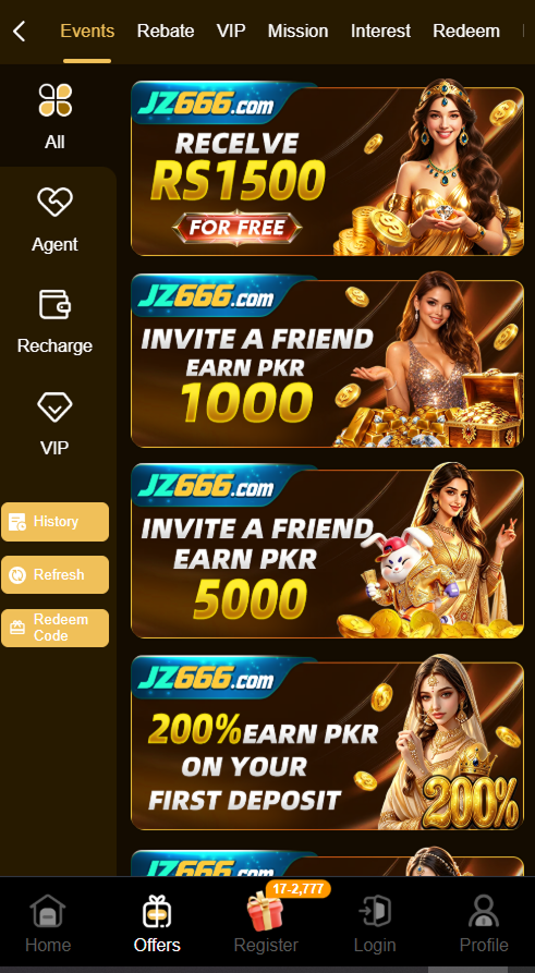JZ666 Game APK 2026 bonuses and rewards