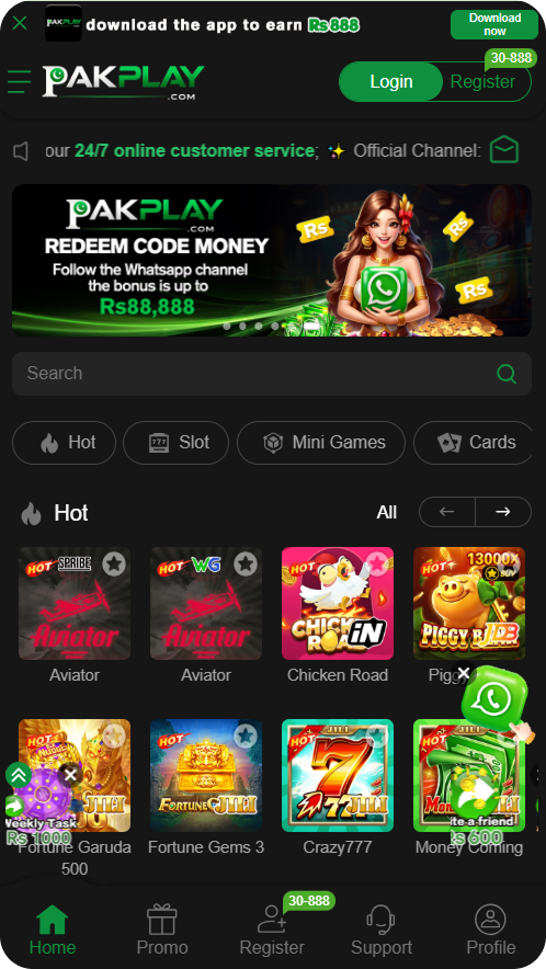 PAK PLAY Game APK 2026 Application overview