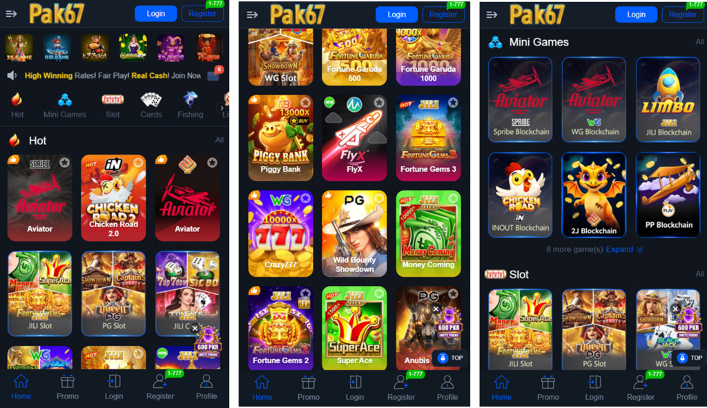 PAK 67 Online Game APK 2026 overview
